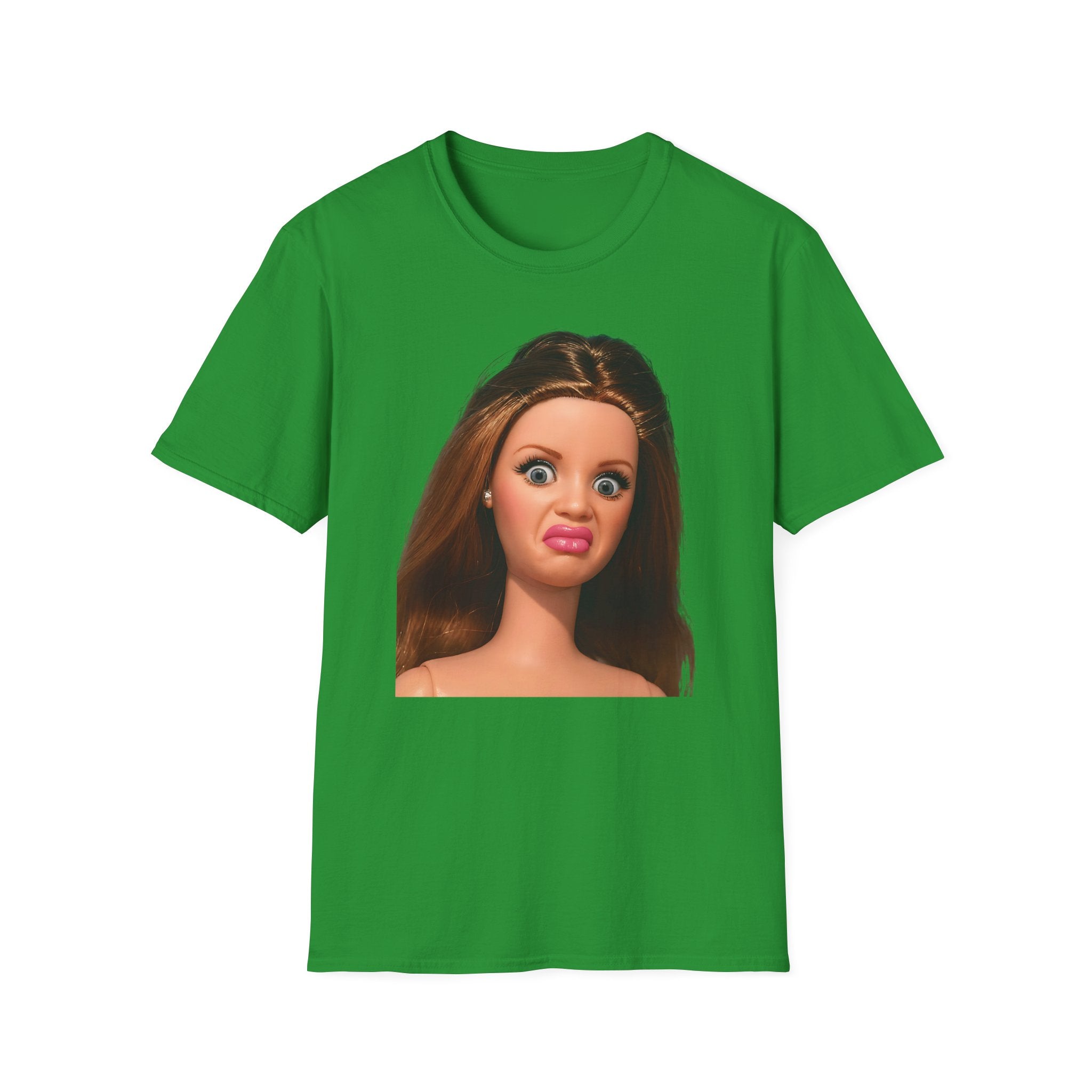 Funny Doll Face Meme T-Shirt