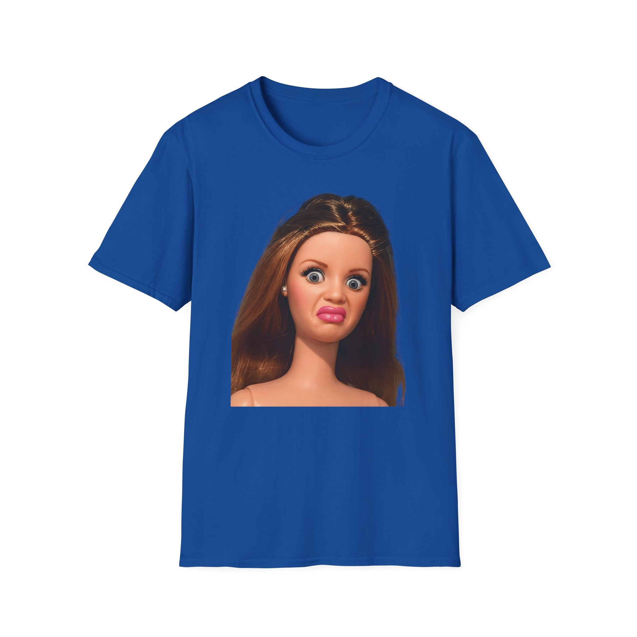 Funny Doll Face Meme T-Shirt