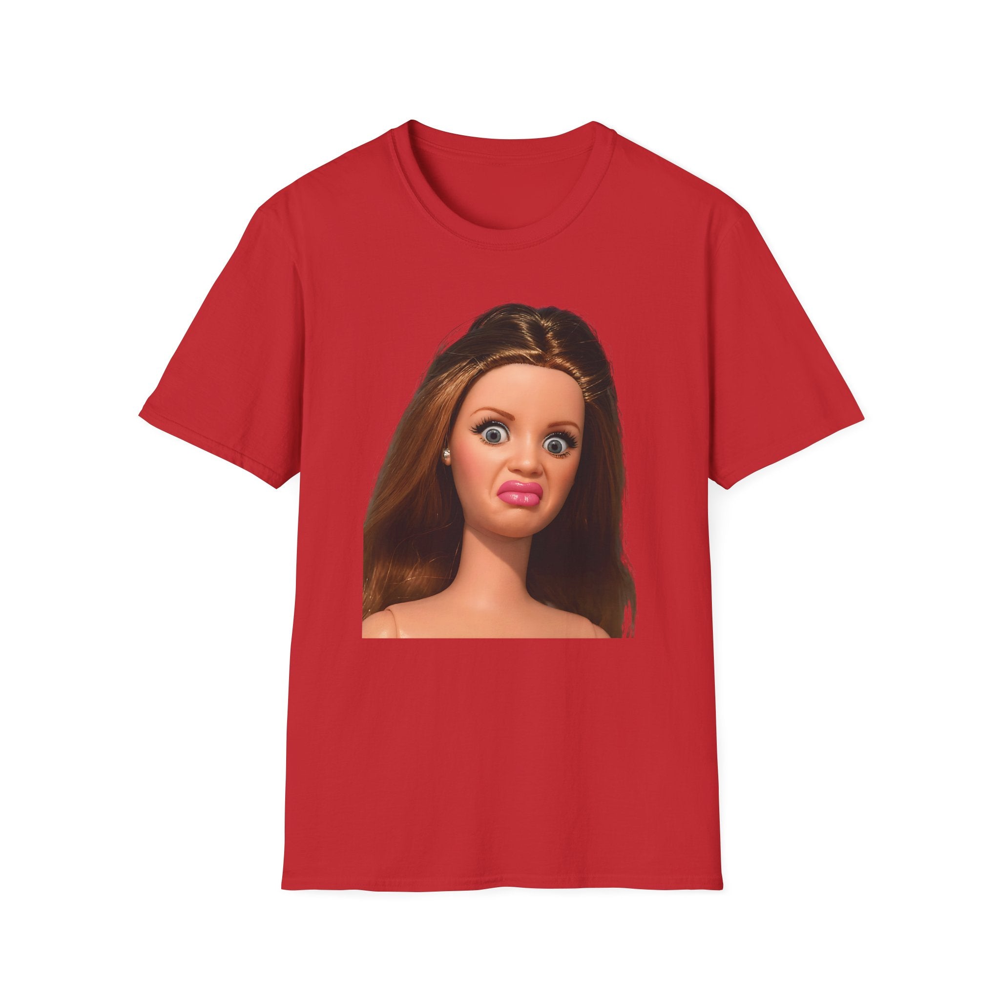 Funny Doll Face Meme T-Shirt