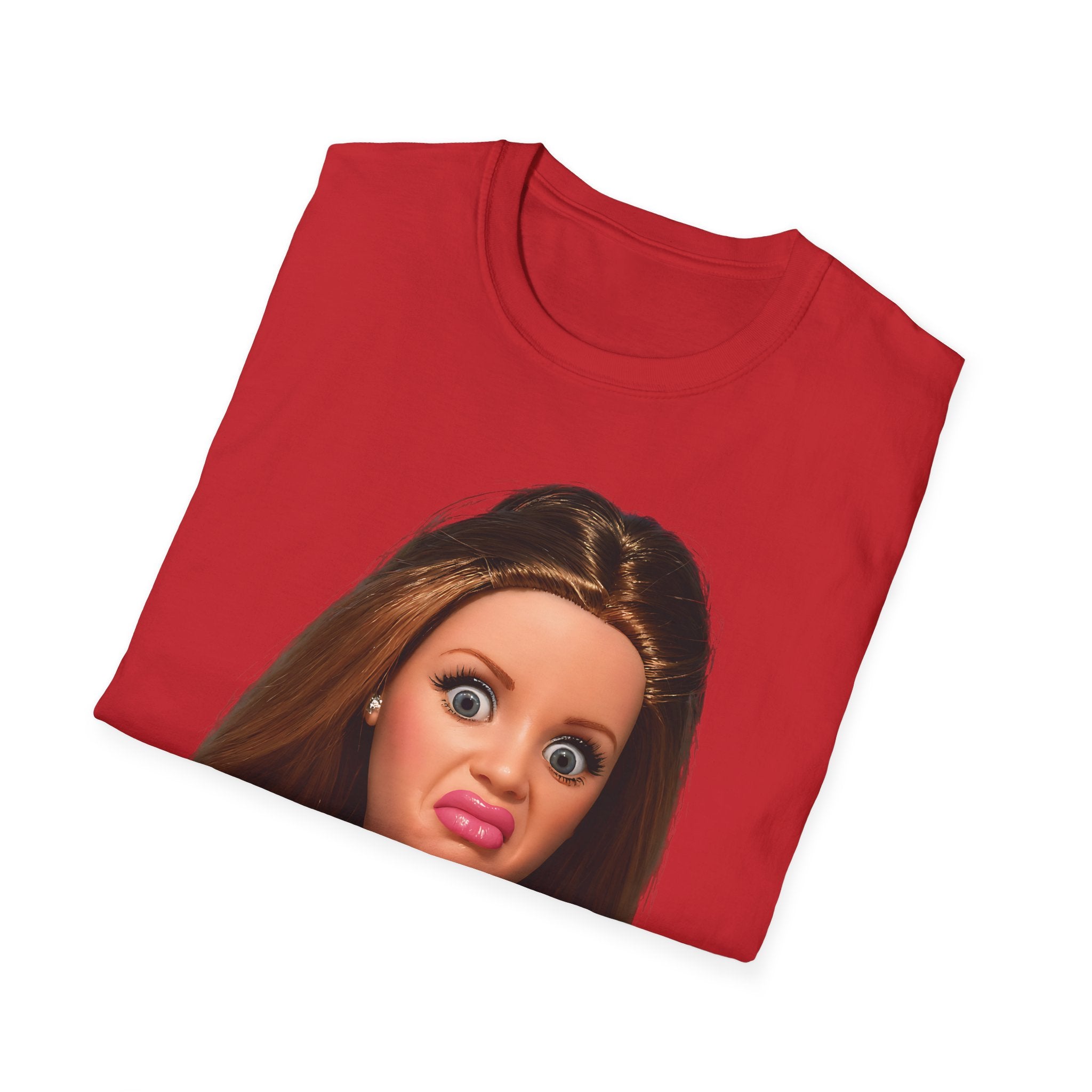 Funny Doll Face Meme T-Shirt
