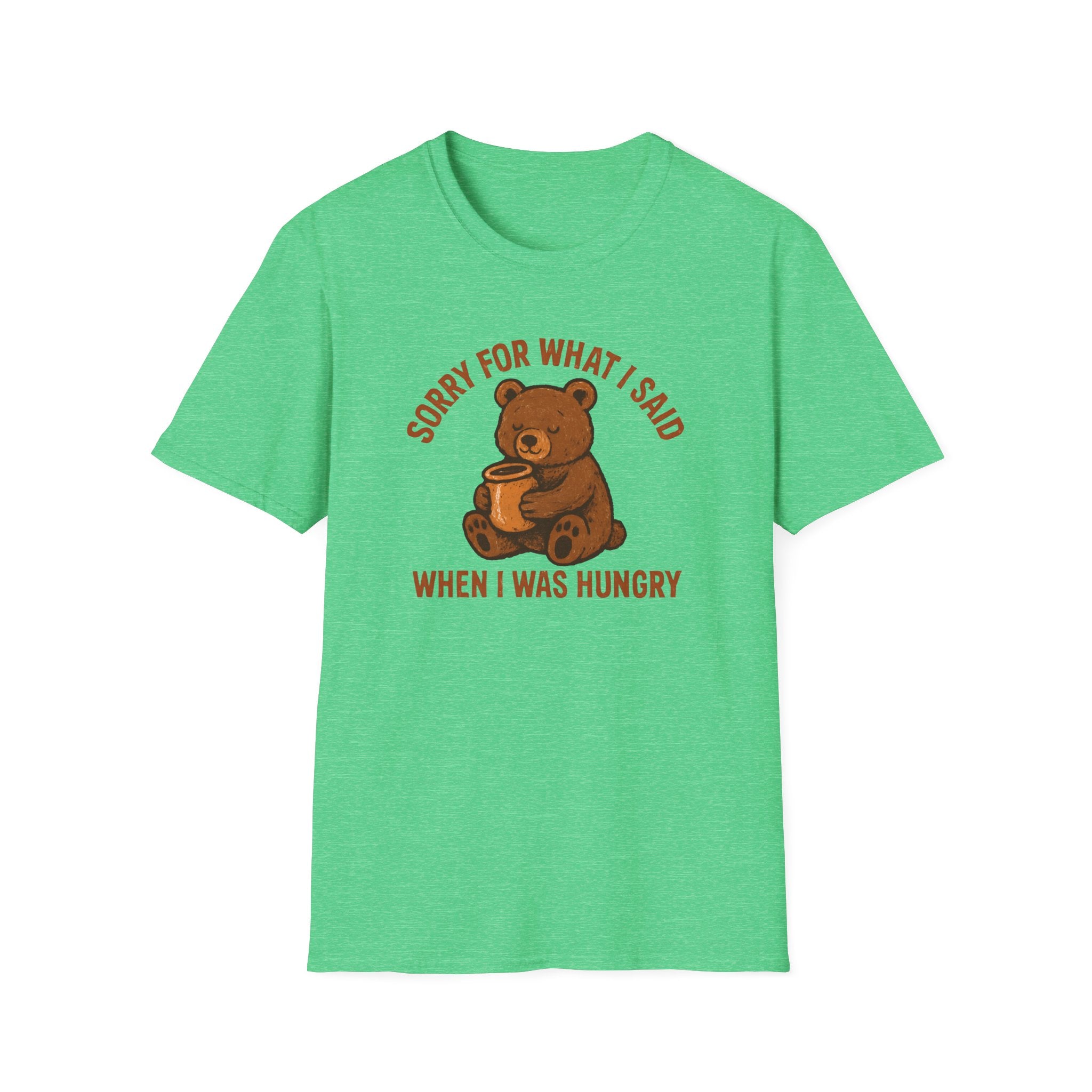 Hungry Bear With Cup T-Shirt