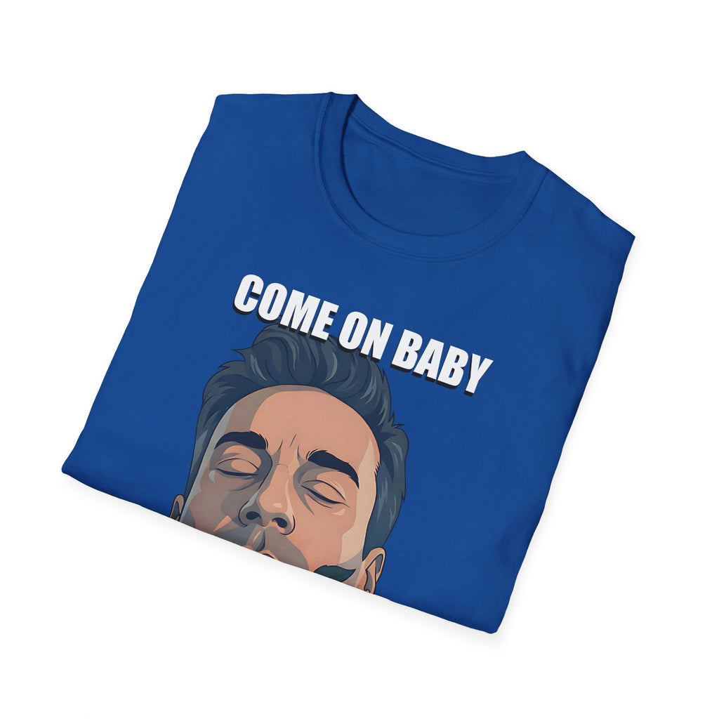 Come On Baby Turn The Lights Off Valentine Shirt | Meme of the Year 2025 2026 Valentine
