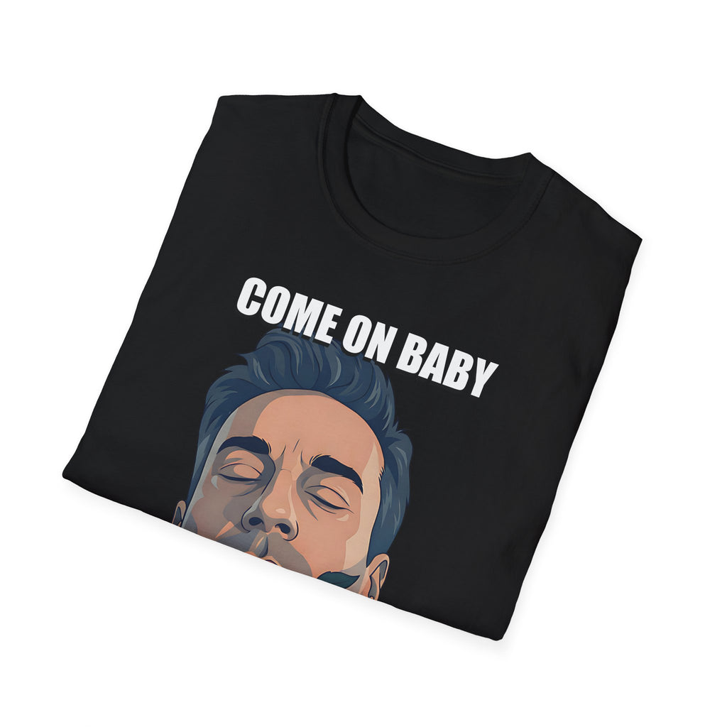 Come On Baby Turn The Lights Off Valentine Shirt | Meme of the Year 2025 2026 Valentine