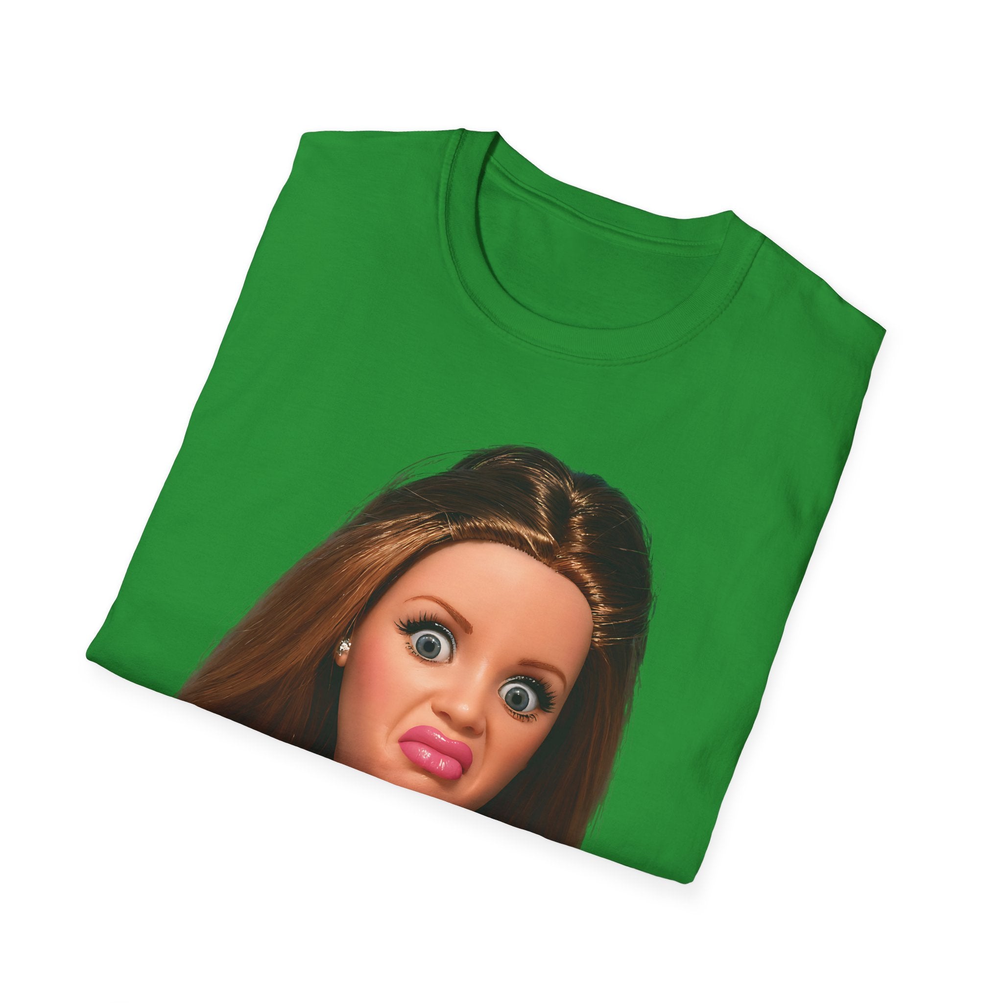 Funny Doll Face Meme T-Shirt