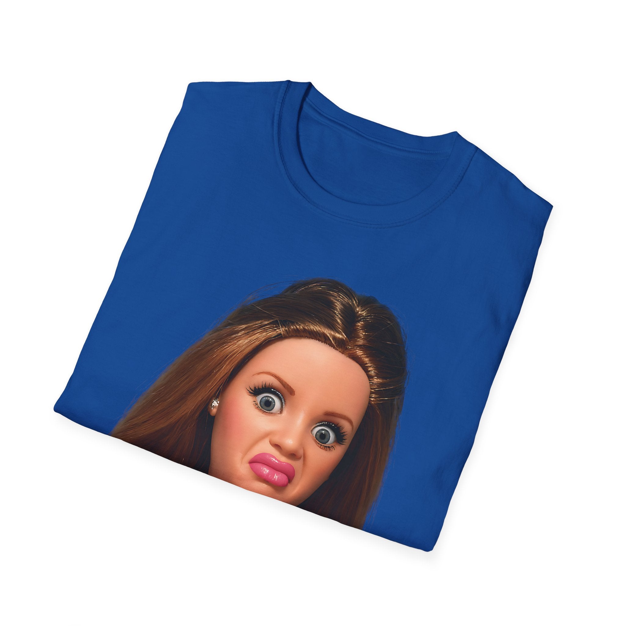 Funny Doll Face Meme T-Shirt